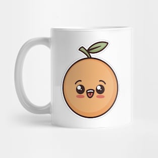 Orange Dodle Vegetable Mug